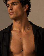 Medallion Lariat Necklace Zj